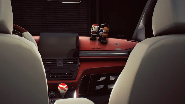 Скриншот Taxi Life: A City Driving Simulator - Christmas Cosmetic Pack DLC — 1