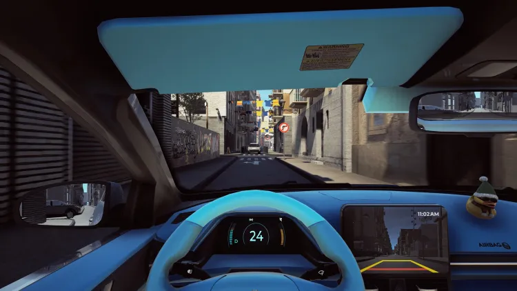 Скриншот Taxi Life: A City Driving Simulator - Christmas Cosmetic Pack DLC — 2
