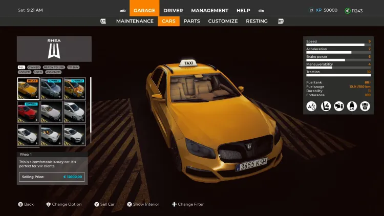 Скриншот Taxi Life: A City Driving Simulator - Complete Edition — 3