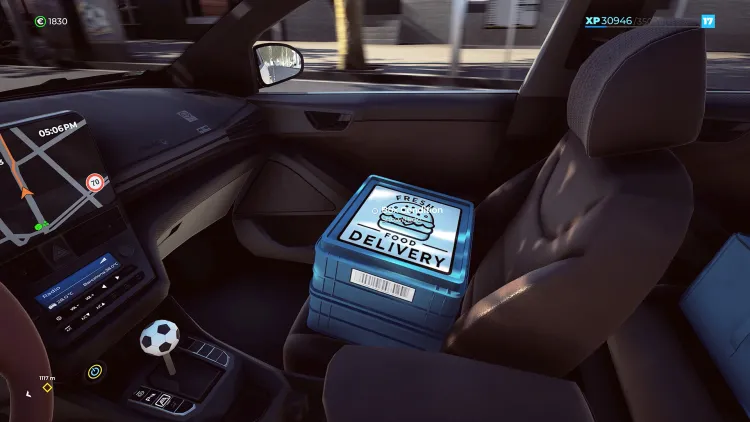Скриншот Taxi Life: A City Driving Simulator - Delivery Driver DLC — 5