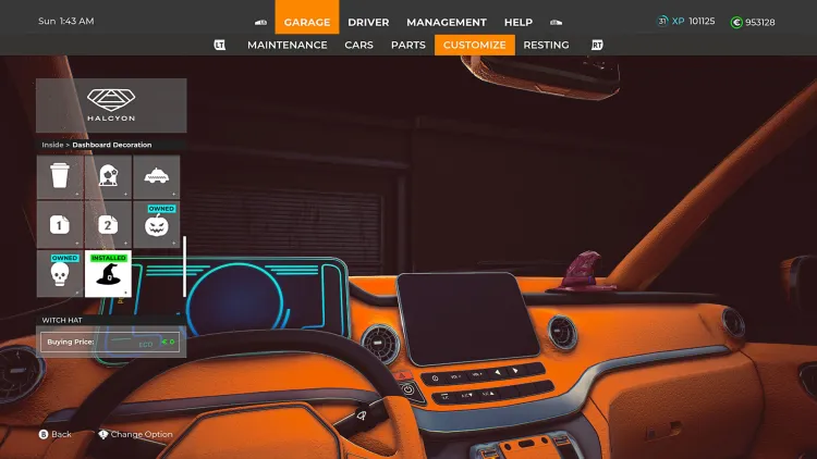 Скриншот Taxi Life: A City Driving Simulator - Halloween Cosmetic Pack DLC — 2