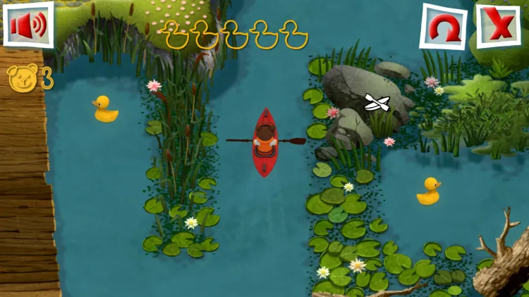 Скриншот Teddy Floppy Ear - Kayaking — 8