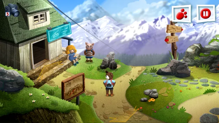 Скриншот Teddy Floppy Ear - Mountain Adventure — 2