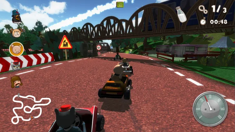 Скриншот Teddy Floppy Ear - The Race — 1