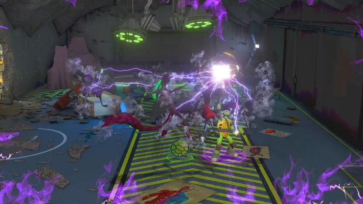 Скриншот Teenage Mutant Ninja Turtles Arcade: Wrath of the Mutants — 2