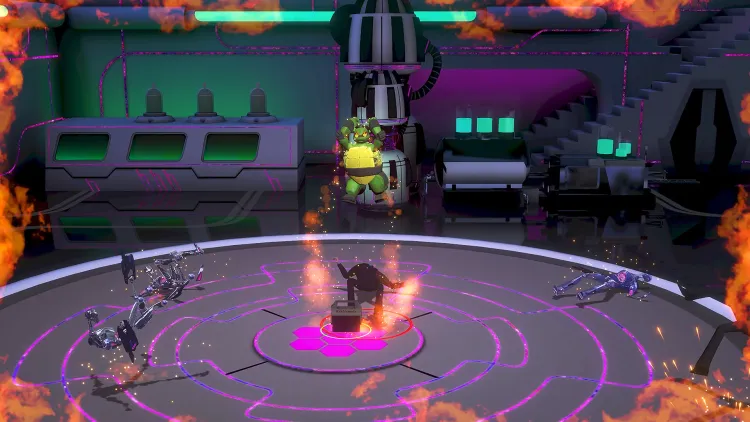 Скриншот Teenage Mutant Ninja Turtles Arcade: Wrath of the Mutants — 3