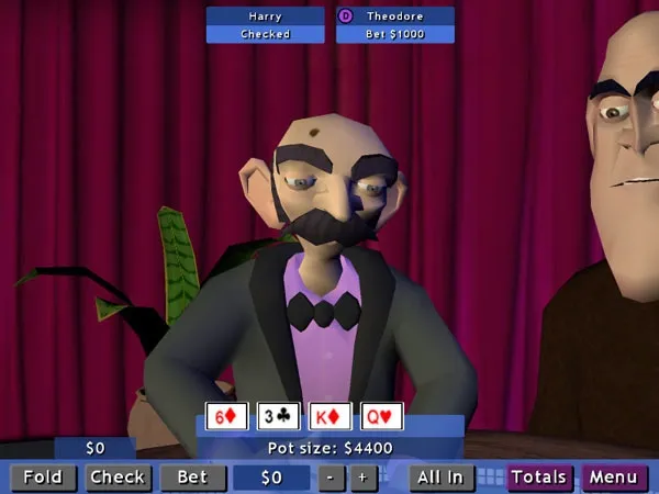 Скриншот Telltale Texas Hold ‘Em — 2