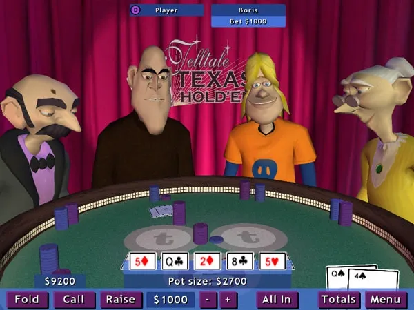 Скриншот Telltale Texas Hold ‘Em — 5