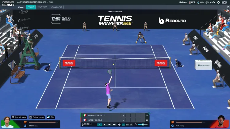 Скриншот Tennis Manager 2021 — 1