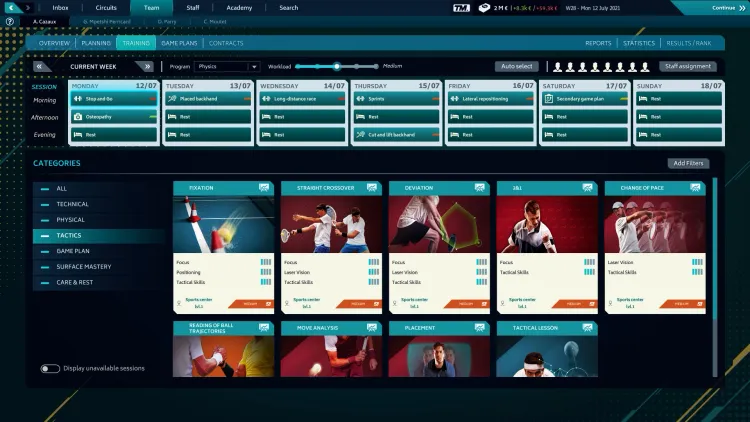 Скриншот Tennis Manager 2021 — 2