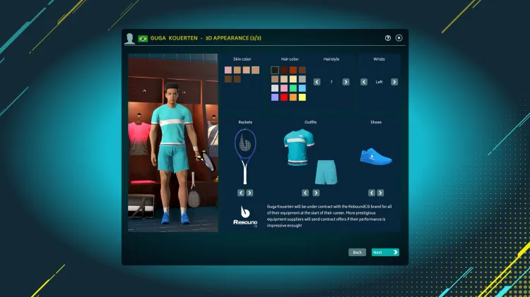 Скриншот Tennis Manager 2022 — 8
