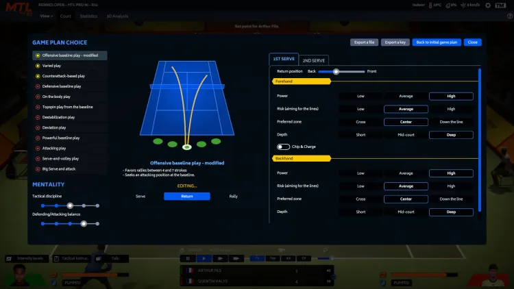 Скриншот Tennis Manager 2023 — 8