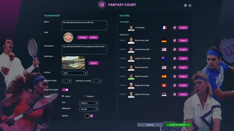 Скриншот Tennis Manager 2024 — 2