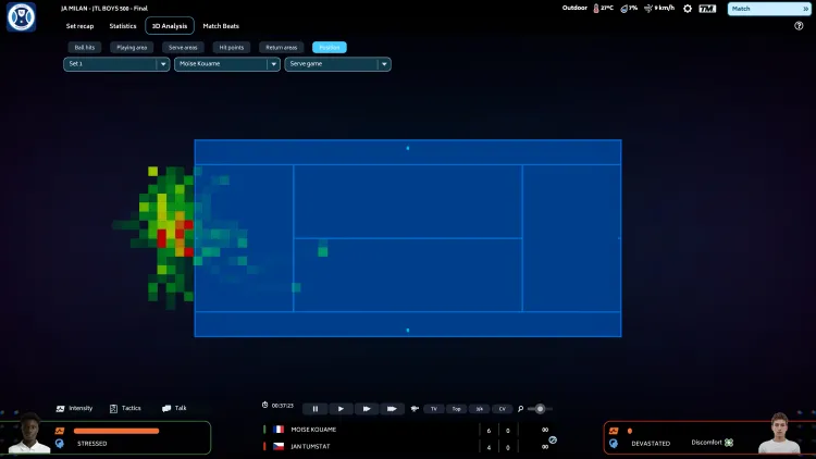 Скриншот Tennis Manager 2025 — 4
