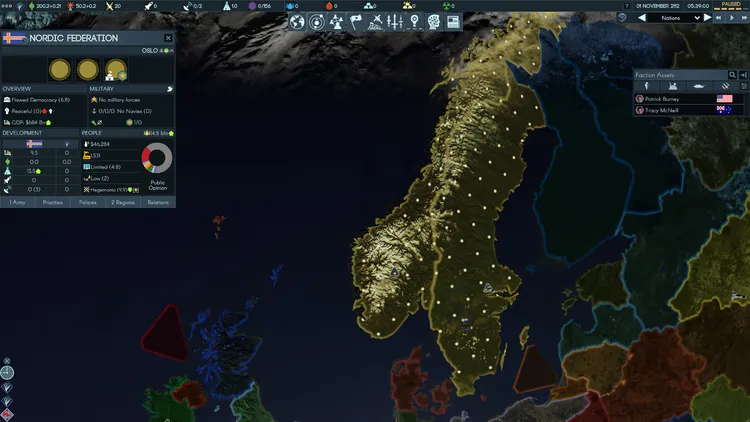 Скриншот Terra Invicta - Dark Skies — 4