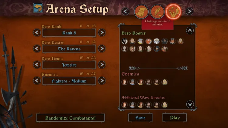 Скриншот The Banner Saga 3 Eternal Arena DLC — 6
