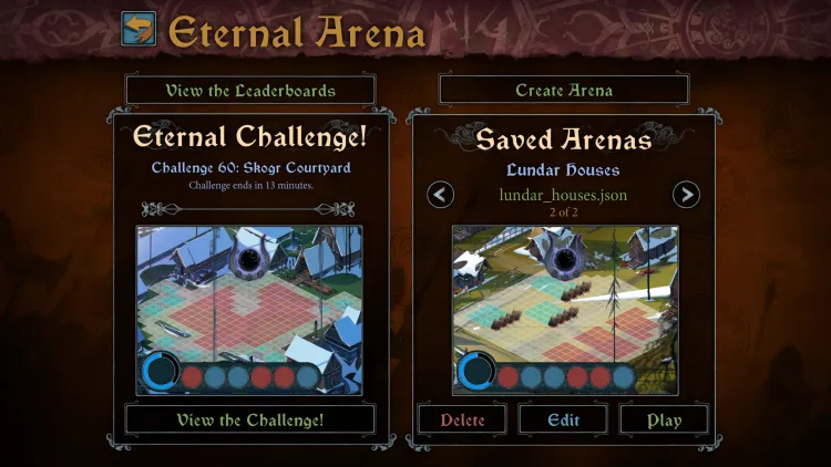 Скриншот The Banner Saga 3 Eternal Arena DLC — 8