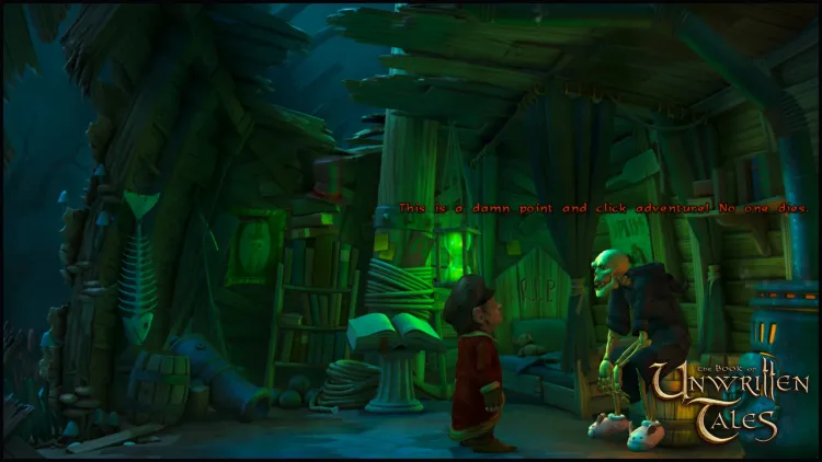 Скриншот The Book of Unwritten Tales Digital Deluxe — 4
