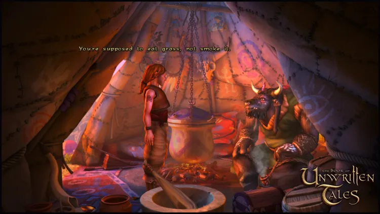 Скриншот The Book of Unwritten Tales Digital Deluxe — 6