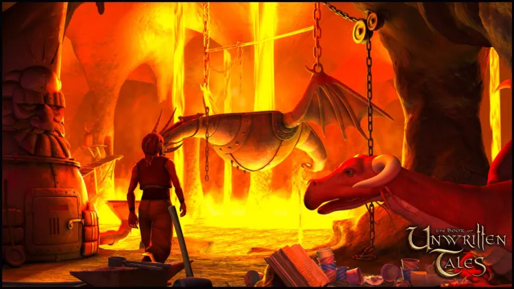 Скриншот The Book of Unwritten Tales Digital Deluxe — 7