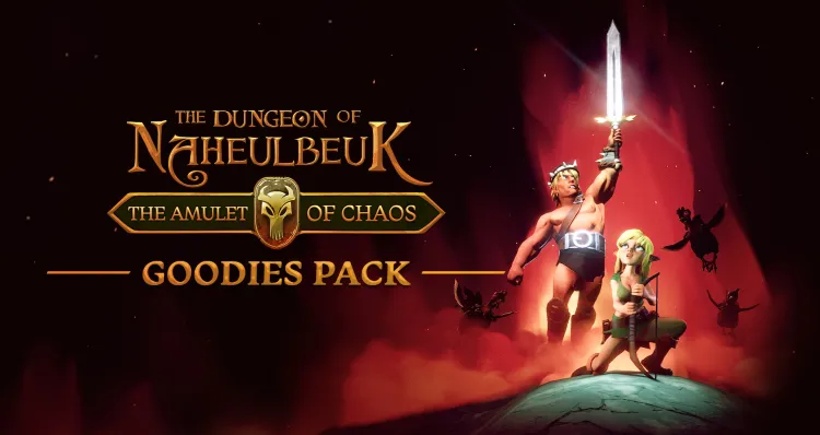 Скриншот The Dungeon Of Naheulbeuk: The Amulet Of Chaos - Goodies Pack DLC — 1