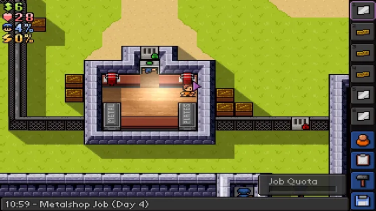 Скриншот The Escapists - Fhurst Peak Correctional Facility — 5