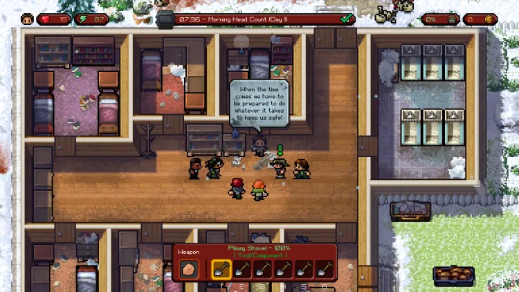 Скриншот The Escapists + The Escapists: The Walking Dead Deluxe — 2