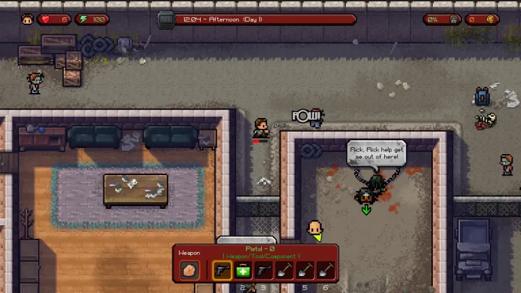 Скриншот The Escapists: The Walking Dead — 1