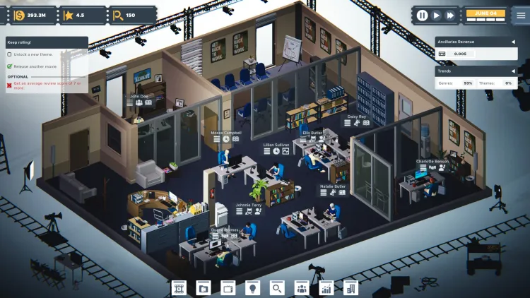 Скриншот The Executive - Movie Industry Tycoon — 5