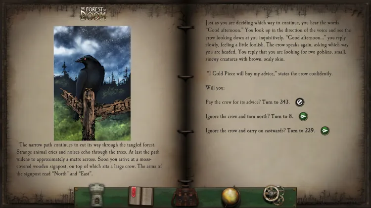 Скриншот The Forest of Doom (Fighting Fantasy Classics) DLC — 3
