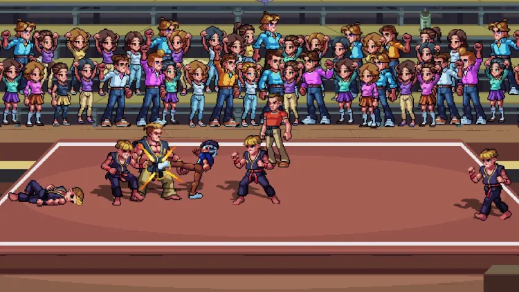 Скриншот The Karate Kid: Street Rumble — 2