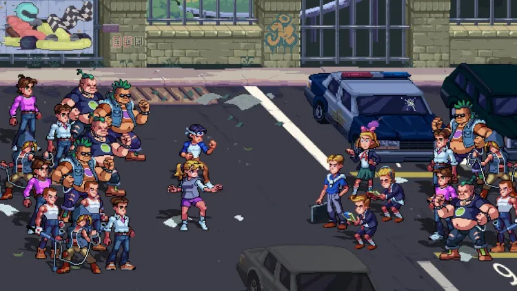 Скриншот The Karate Kid: Street Rumble — 4