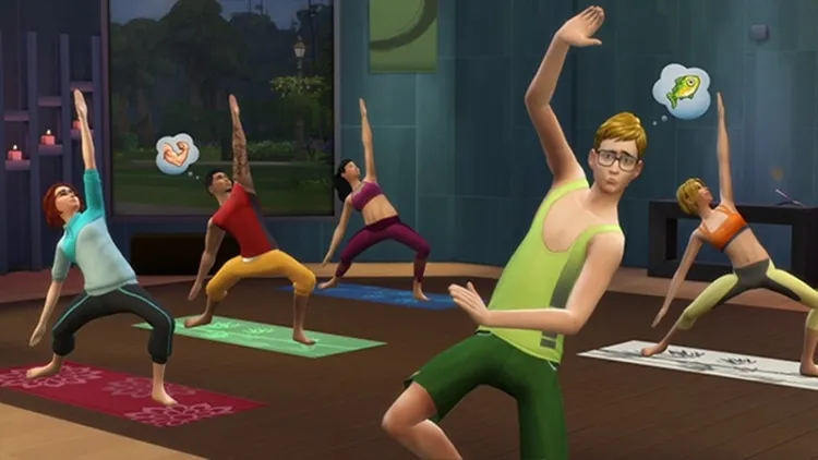 Скриншот The Sims 4: День спа DLC — 2