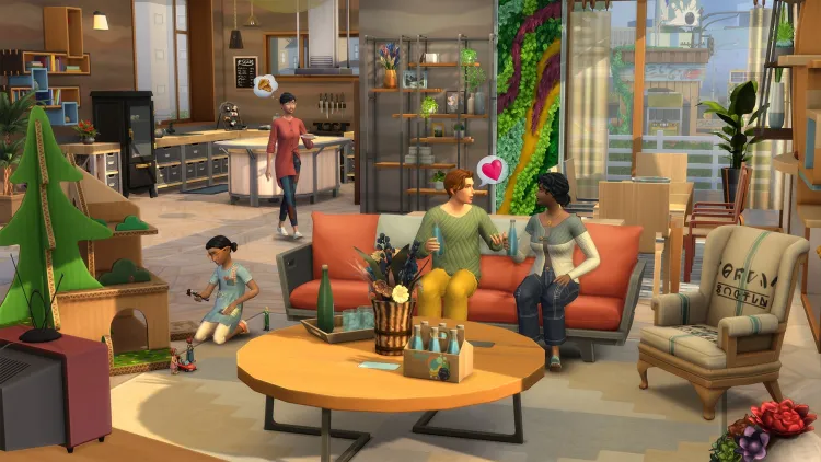 Скриншот The Sims 4. Экологичная Жизнь DLC — 1