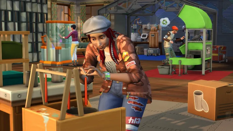 Скриншот The Sims 4. Экологичная Жизнь DLC — 2
