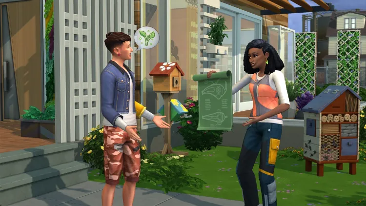 Скриншот The Sims 4. Экологичная Жизнь DLC — 3