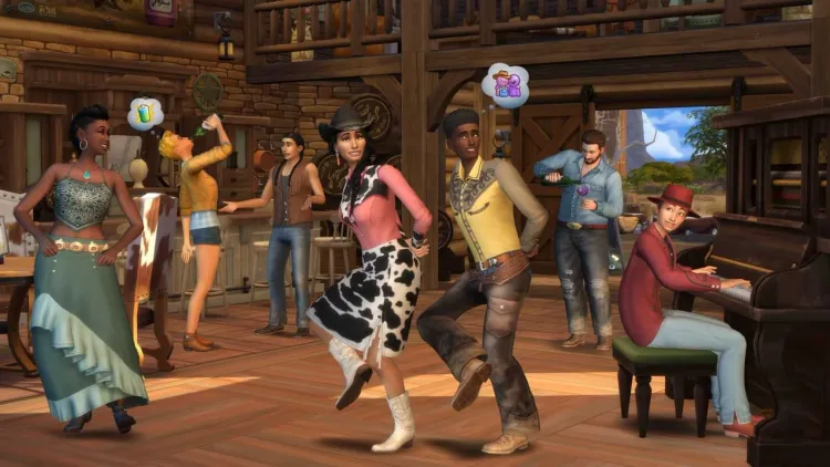 Скриншот The Sims 4. Конное ранчо DLC — 3