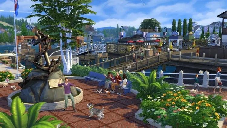 Скриншот The Sims 4. Кошки и собаки DLC — 1
