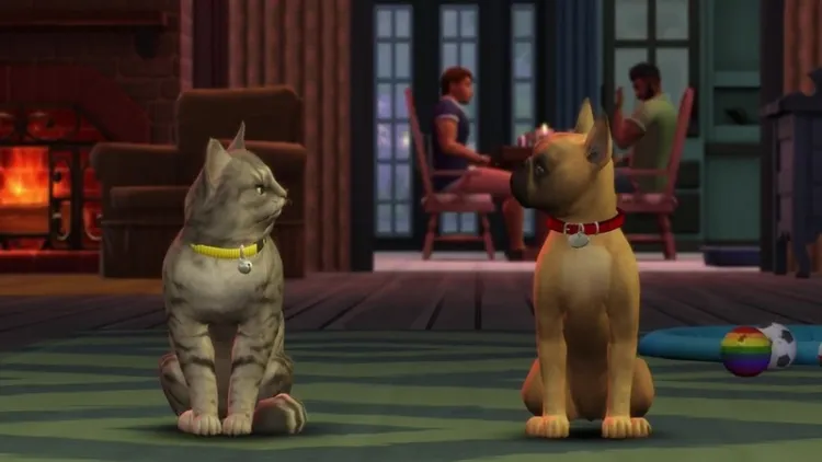 Скриншот The Sims 4. Кошки и собаки DLC — 3