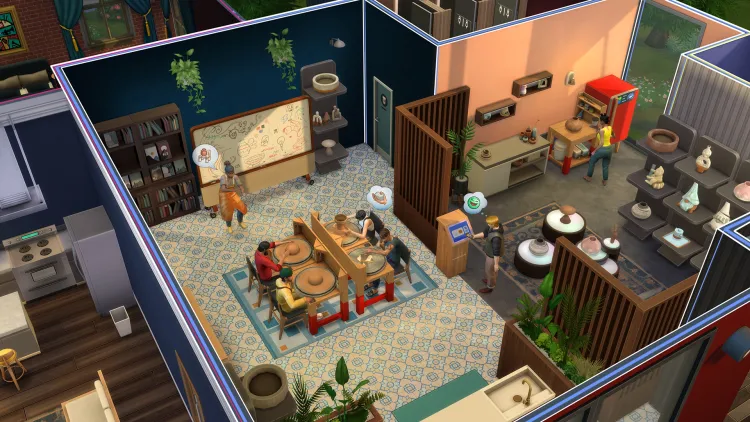 Скриншот The Sims 4: Любимое дело DLC — 3