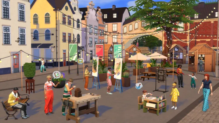 Скриншот The Sims 4: Любимое дело DLC — 5