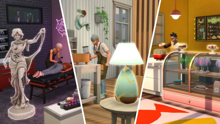 Скриншот The Sims 4: Любимое дело DLC — 6