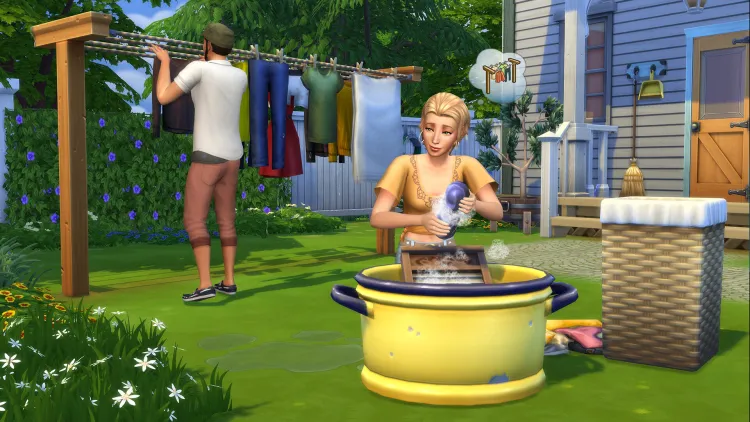 Скриншот The Sims 4. Набор Чисто и уютно DLC — 2