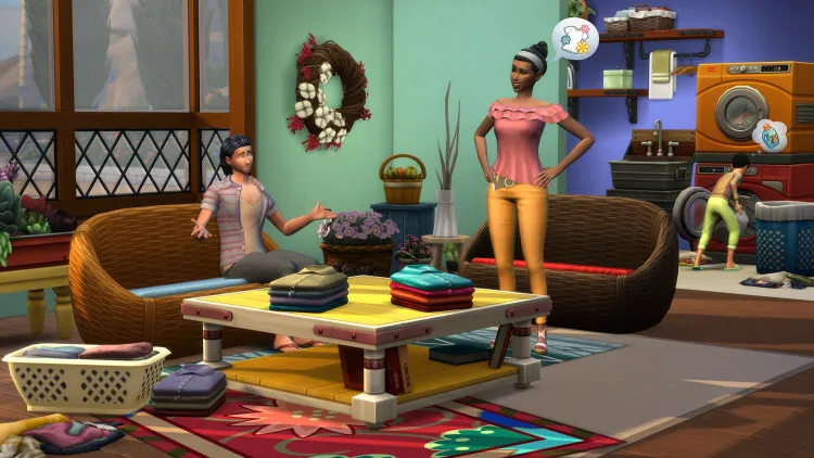 Скриншот The Sims 4. Набор Чисто и уютно DLC — 4