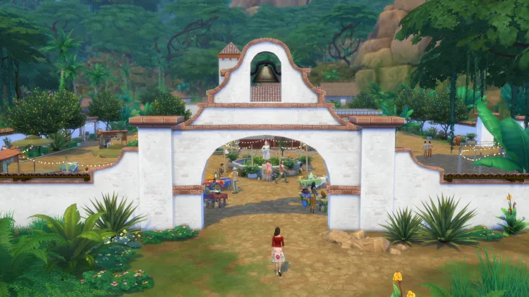 Скриншот The Sims 4: Приключения в джунглях DLC — 1