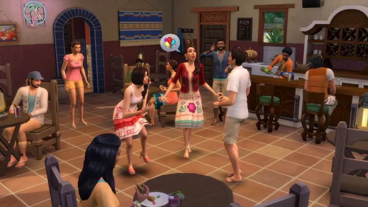 Скриншот The Sims 4: Приключения в джунглях DLC — 4