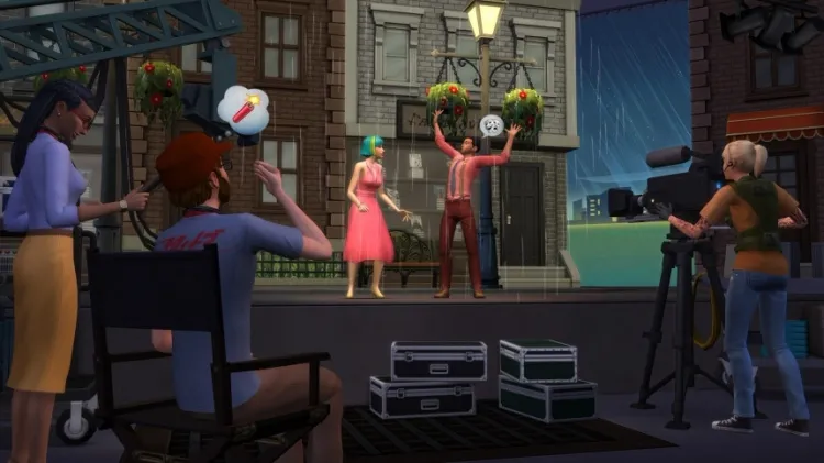 Скриншот The Sims 4. Путь к славе DLC — 2