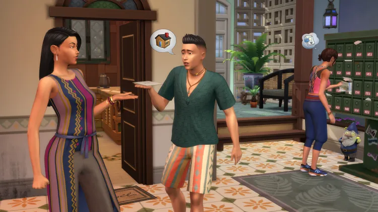 Скриншот The Sims 4. Сдается! DLC — 4