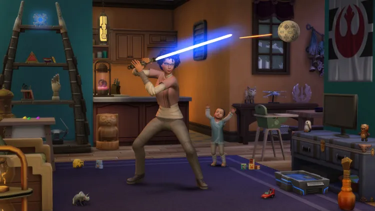 Скриншот The Sims 4: Star Wars: Путешествие на Батуу DLC — 1