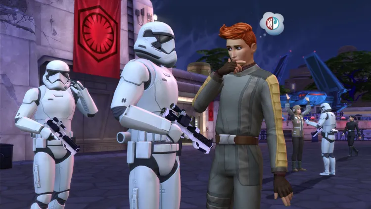 Скриншот The Sims 4: Star Wars: Путешествие на Батуу DLC — 4
